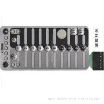 Customized Dull Polish Membrane Switch Keyboard Control Boa